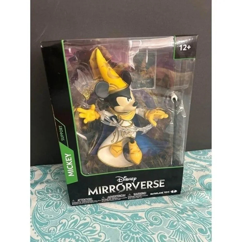 mickey mouse 12 inch mirror verse figure new sealed